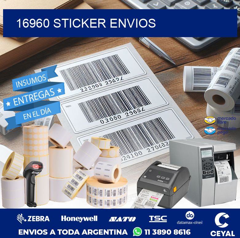 16960 STICKER ENVIOS