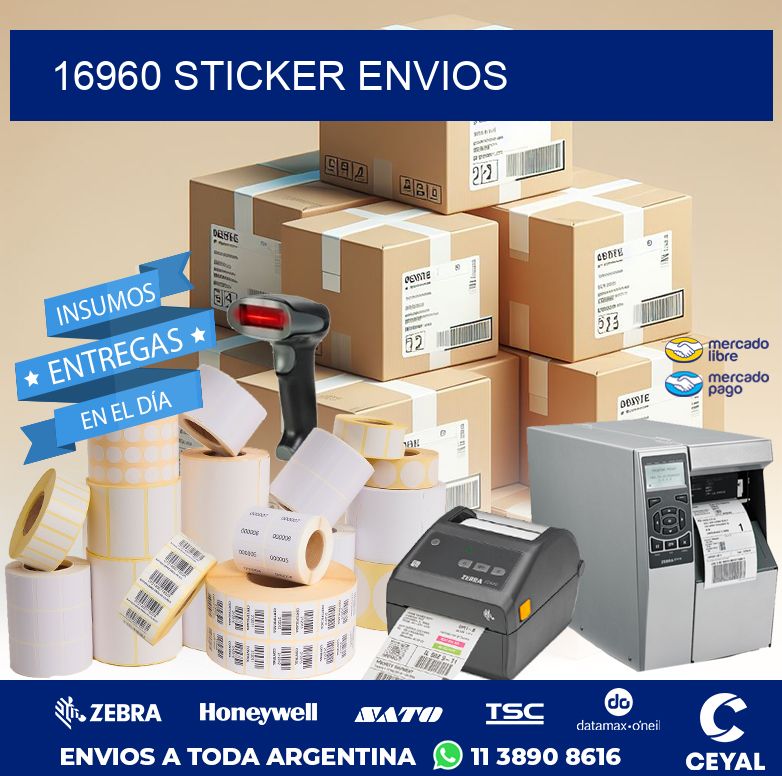 16960 STICKER ENVIOS