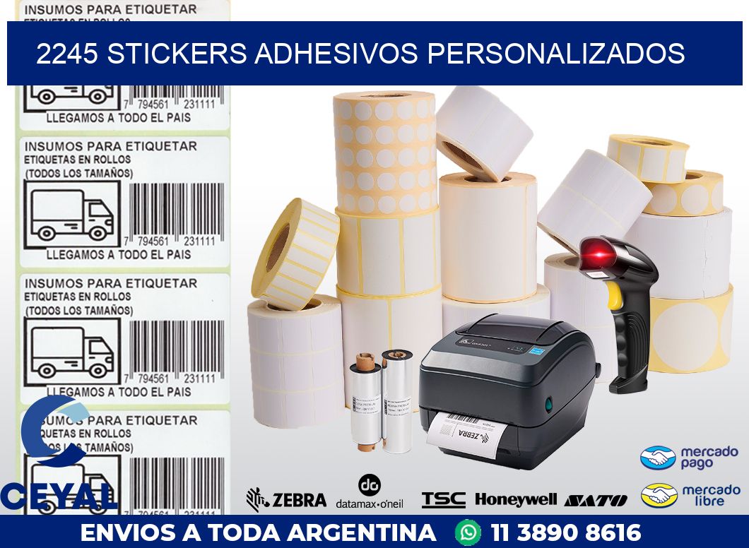 2245 STICKERS ADHESIVOS PERSONALIZADOS