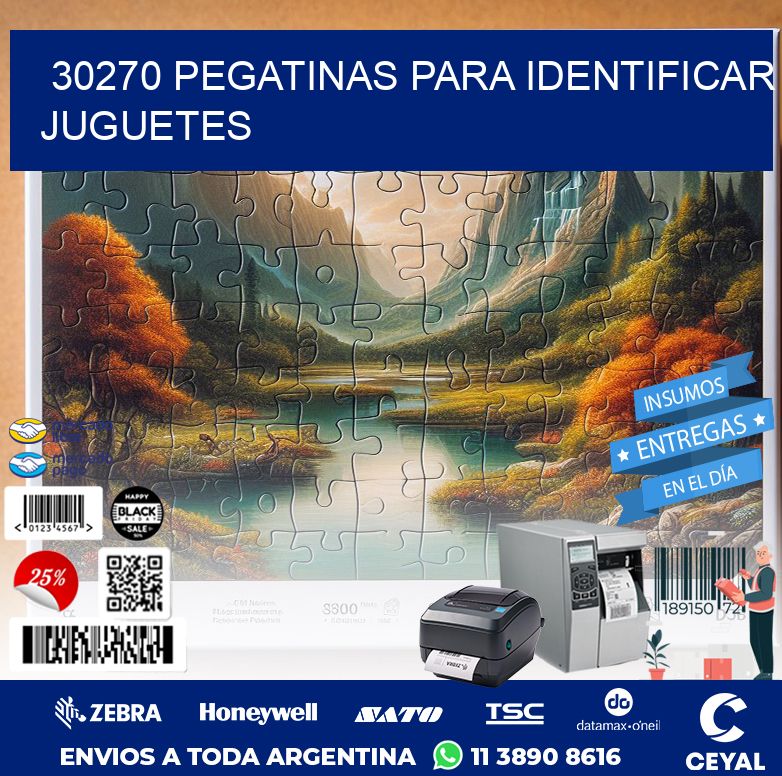 30270 PEGATINAS PARA IDENTIFICAR JUGUETES
