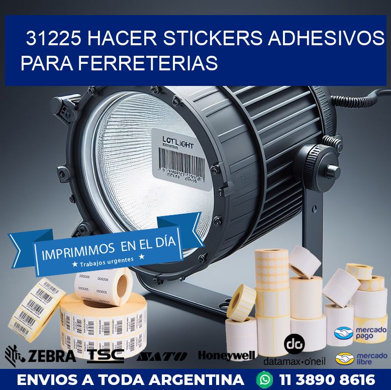 31225 HACER STICKERS ADHESIVOS PARA FERRETERIAS