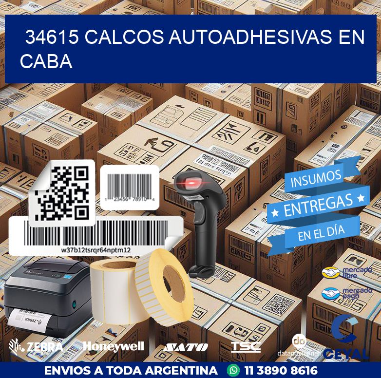 34615 CALCOS AUTOADHESIVAS EN CABA