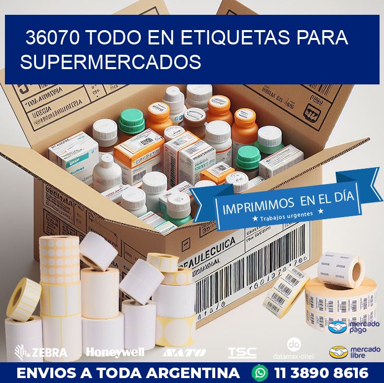 36070 TODO EN ETIQUETAS PARA SUPERMERCADOS