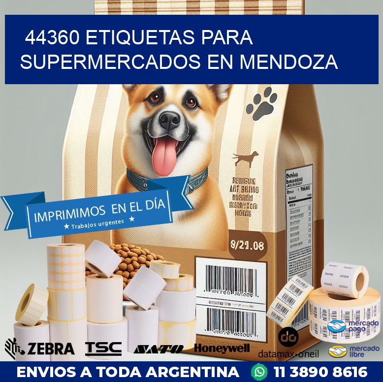 44360 ETIQUETAS PARA SUPERMERCADOS EN MENDOZA