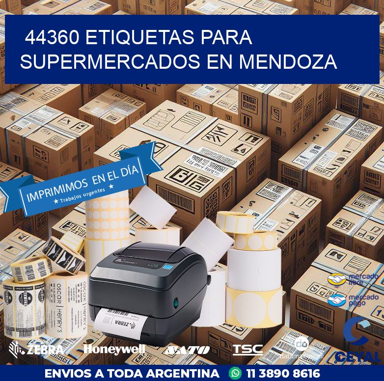 44360 ETIQUETAS PARA SUPERMERCADOS EN MENDOZA