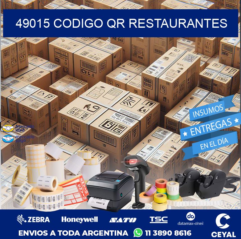 49015 CODIGO QR RESTAURANTES