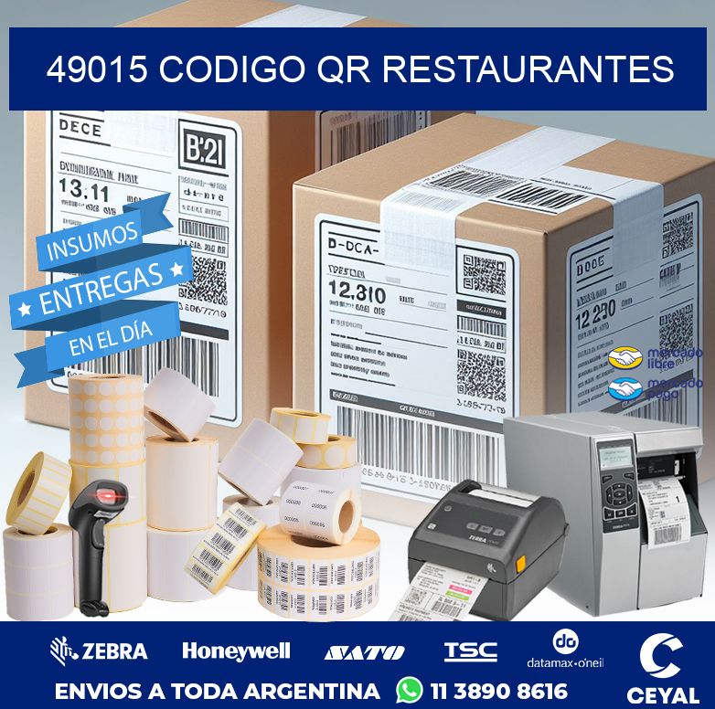 49015 CODIGO QR RESTAURANTES