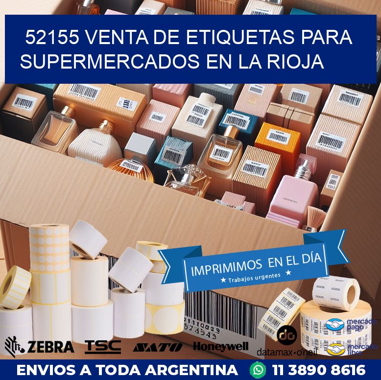 52155 VENTA DE ETIQUETAS PARA SUPERMERCADOS EN LA RIOJA