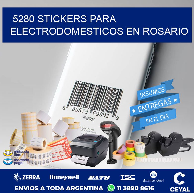 5280 STICKERS PARA ELECTRODOMESTICOS EN ROSARIO