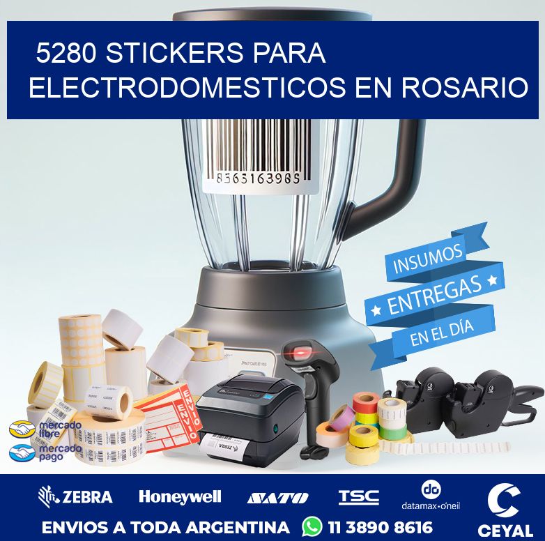 5280 STICKERS PARA ELECTRODOMESTICOS EN ROSARIO