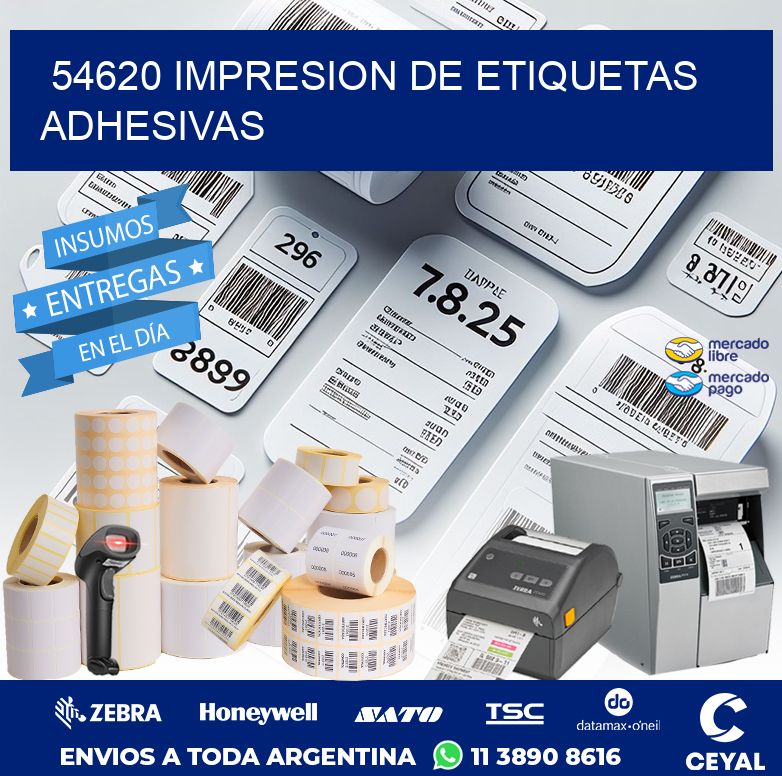 54620 IMPRESION DE ETIQUETAS ADHESIVAS