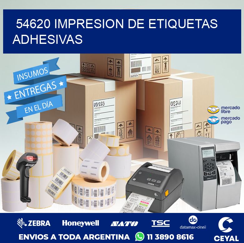 54620 IMPRESION DE ETIQUETAS ADHESIVAS