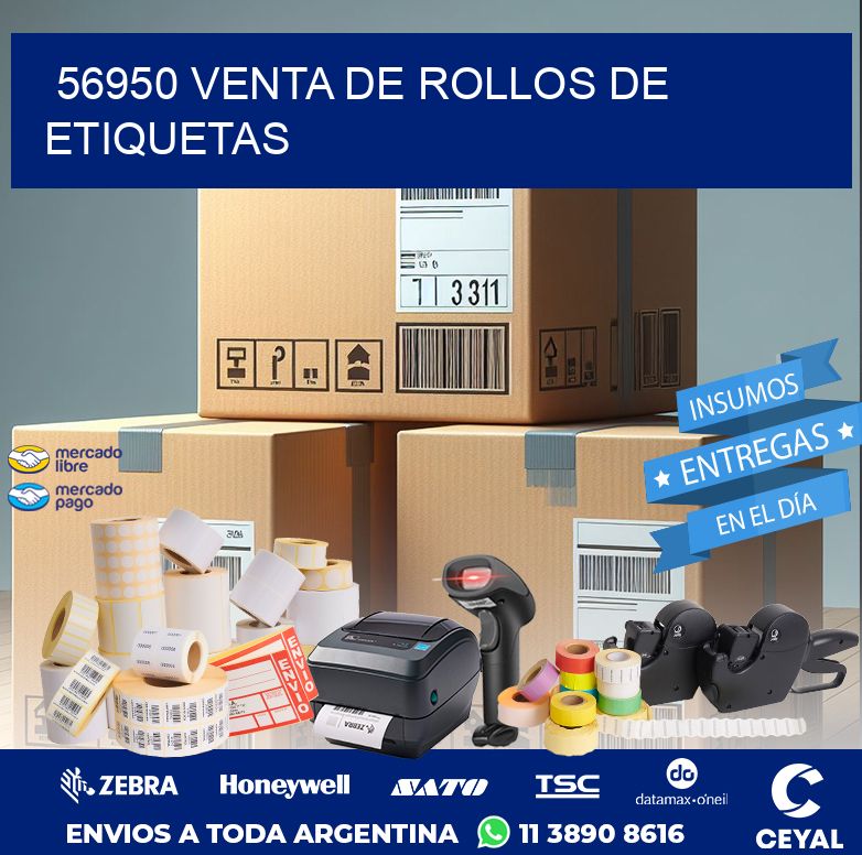 56950 VENTA DE ROLLOS DE ETIQUETAS