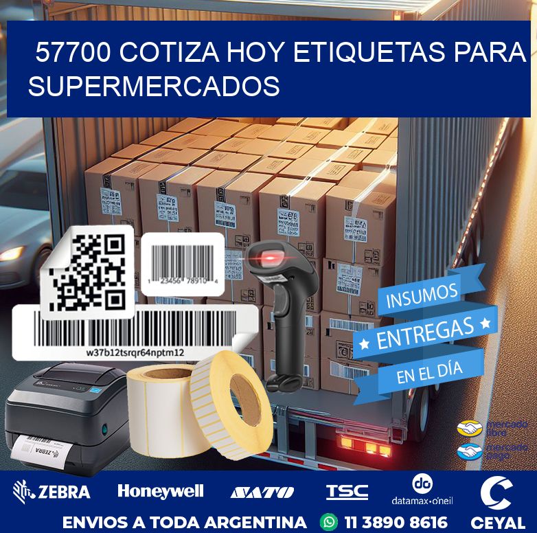 57700 COTIZA HOY ETIQUETAS PARA SUPERMERCADOS