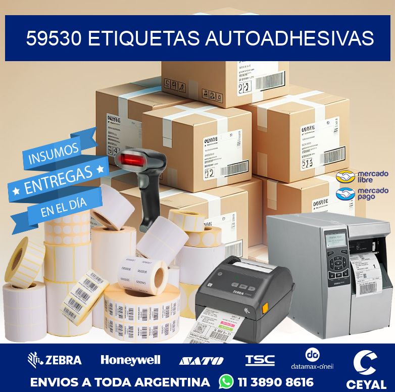 59530 ETIQUETAS AUTOADHESIVAS