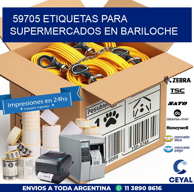 59705 ETIQUETAS PARA SUPERMERCADOS EN BARILOCHE