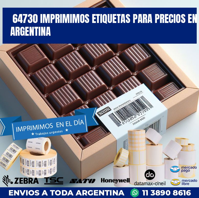 64730 IMPRIMIMOS ETIQUETAS PARA PRECIOS EN ARGENTINA