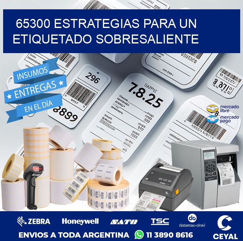 65300 ESTRATEGIAS PARA UN ETIQUETADO SOBRESALIENTE