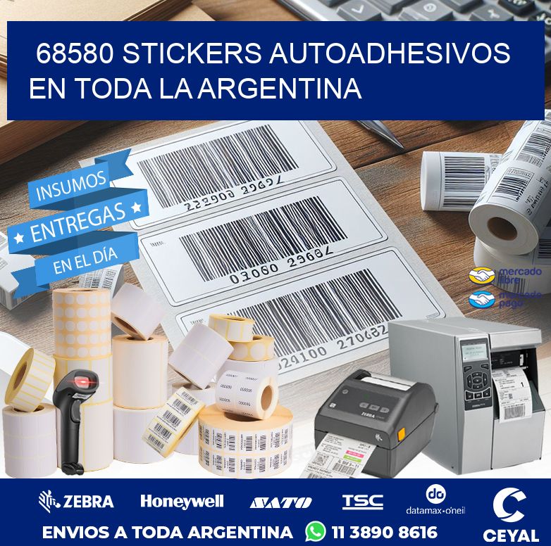 68580 STICKERS AUTOADHESIVOS EN TODA LA ARGENTINA