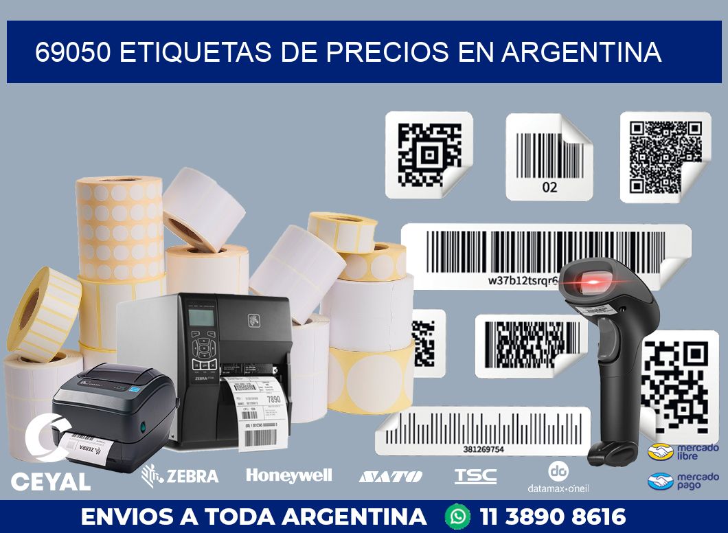 69050 ETIQUETAS DE PRECIOS EN ARGENTINA