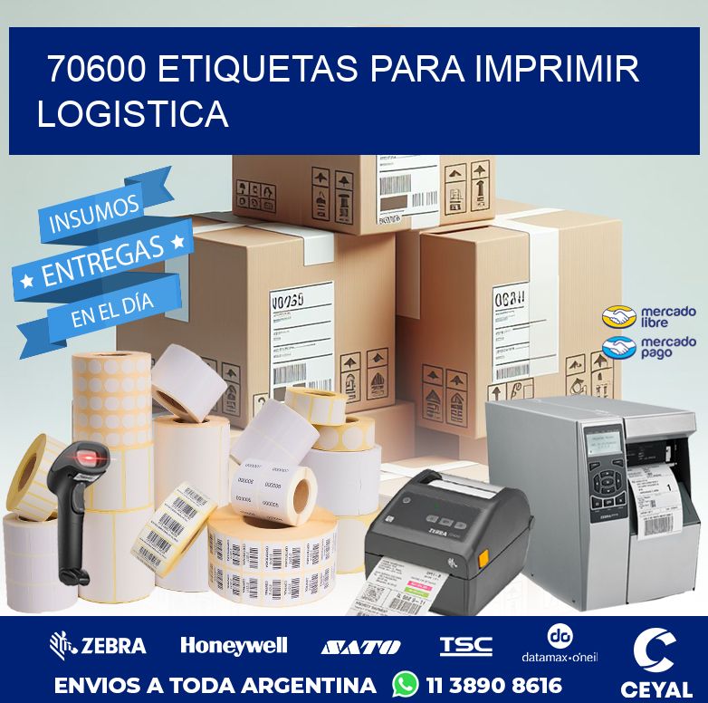 70600 ETIQUETAS PARA IMPRIMIR LOGISTICA