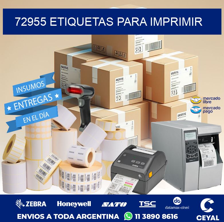 72955 ETIQUETAS PARA IMPRIMIR