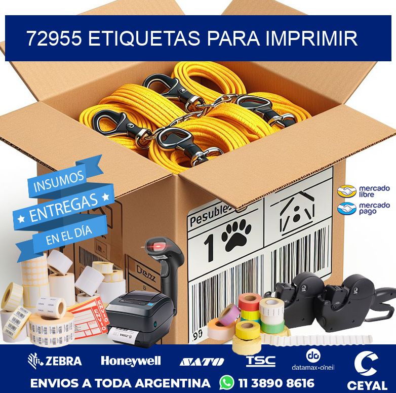 72955 ETIQUETAS PARA IMPRIMIR
