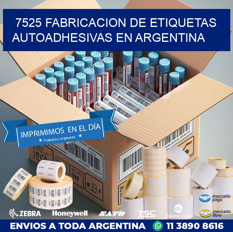 7525 FABRICACION DE ETIQUETAS AUTOADHESIVAS EN ARGENTINA