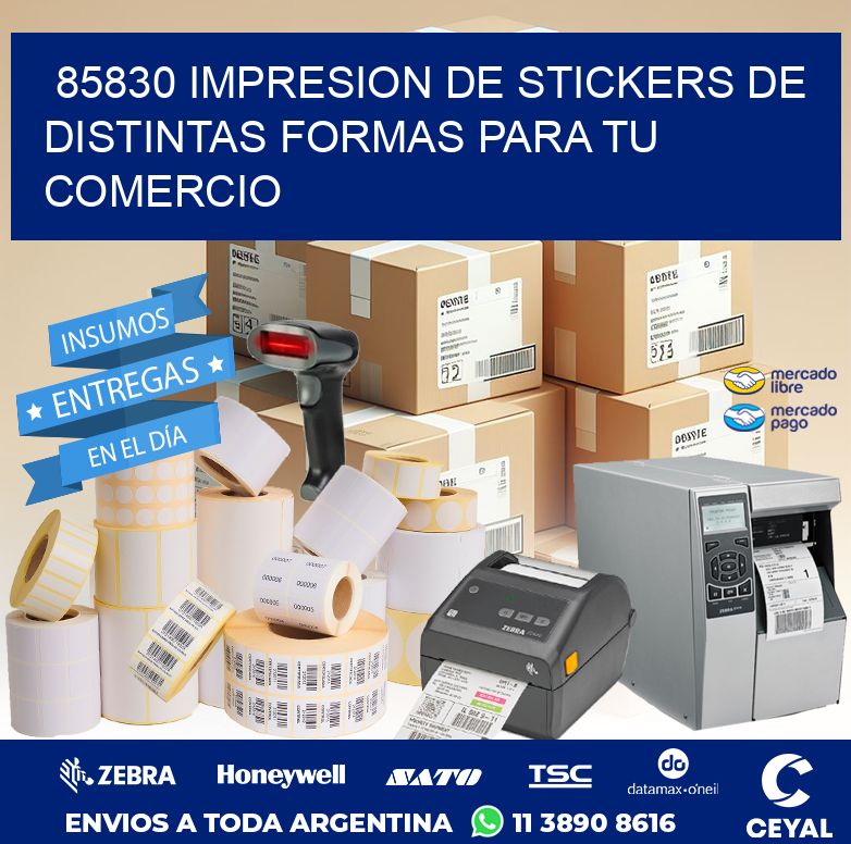 85830 IMPRESION DE STICKERS DE DISTINTAS FORMAS PARA TU COMERCIO