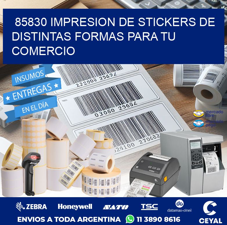 85830 IMPRESION DE STICKERS DE DISTINTAS FORMAS PARA TU COMERCIO