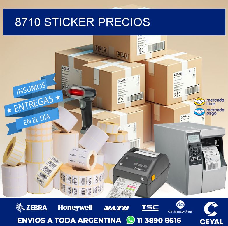 8710 STICKER PRECIOS