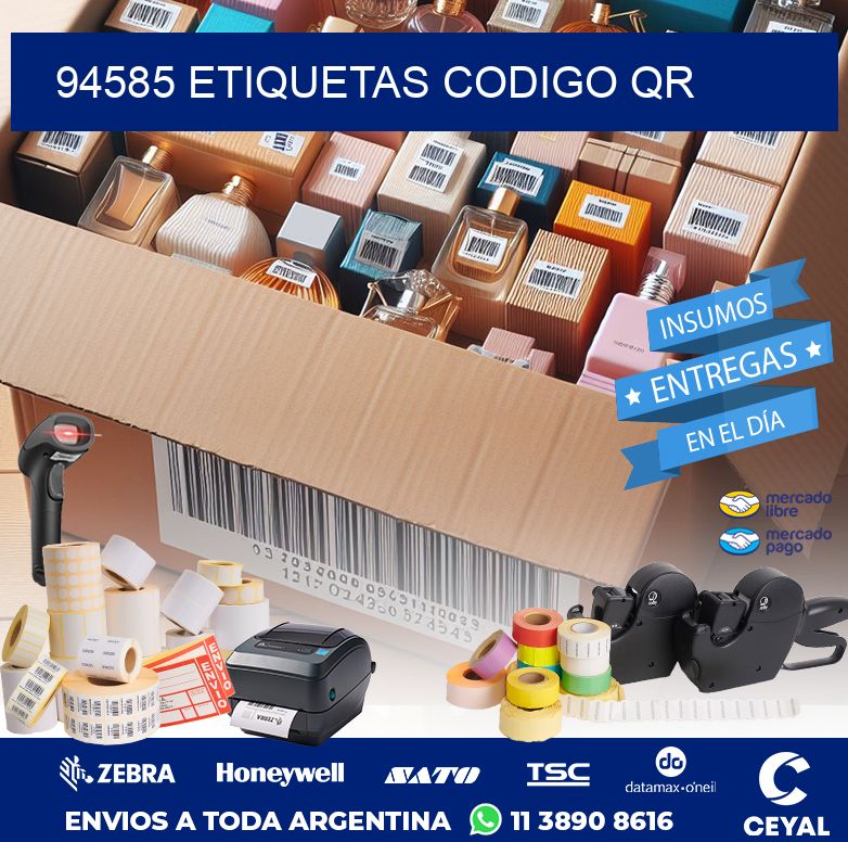 94585 ETIQUETAS CODIGO QR