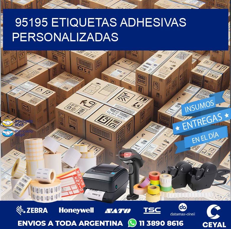 95195 ETIQUETAS ADHESIVAS PERSONALIZADAS