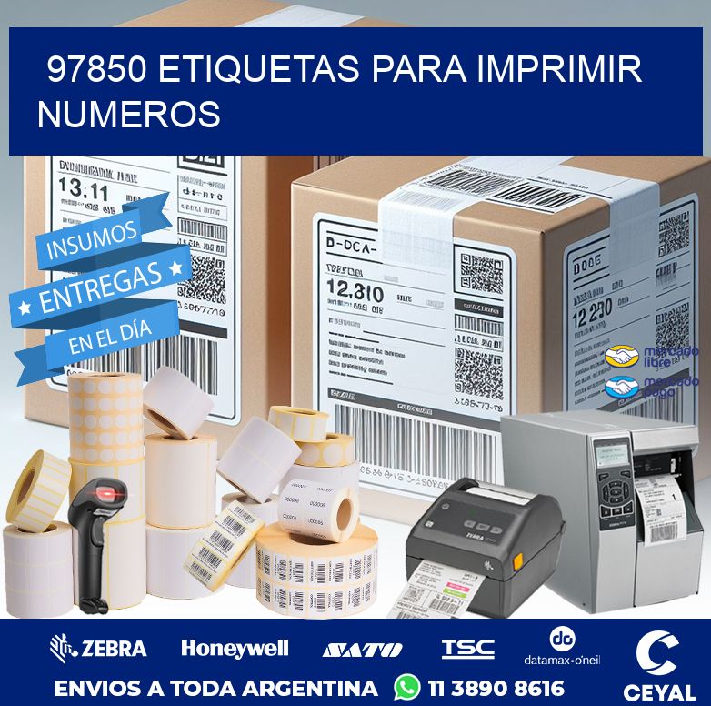 97850 ETIQUETAS PARA IMPRIMIR NUMEROS