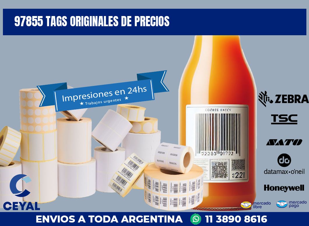 97855 TAGS ORIGINALES DE PRECIOS