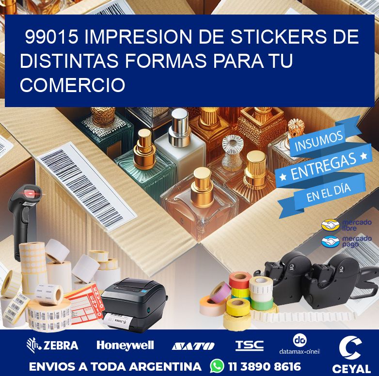99015 IMPRESION DE STICKERS DE DISTINTAS FORMAS PARA TU COMERCIO