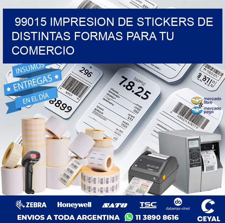 99015 IMPRESION DE STICKERS DE DISTINTAS FORMAS PARA TU COMERCIO