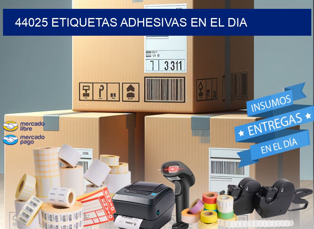 44025 etiquetas adhesivas en el dia