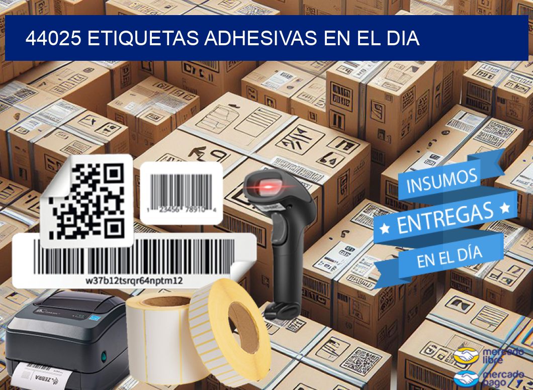 44025 etiquetas adhesivas en el dia