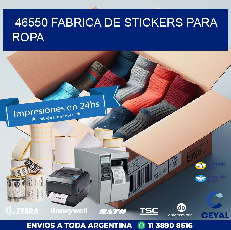 46550 FABRICA DE STICKERS PARA ROPA