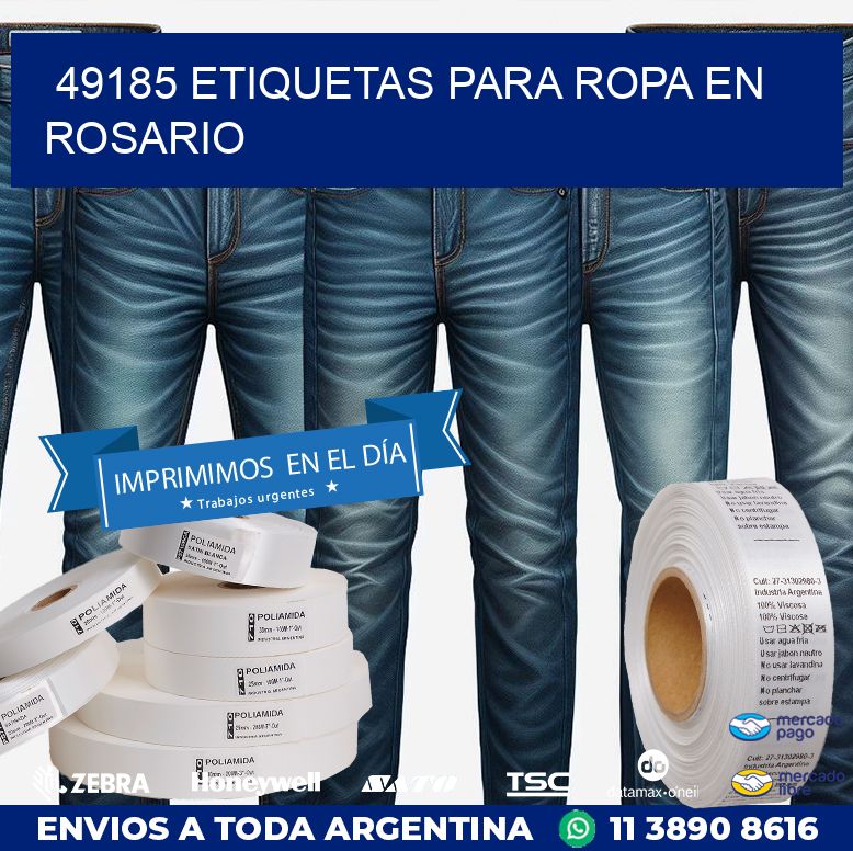 49185 ETIQUETAS PARA ROPA EN ROSARIO