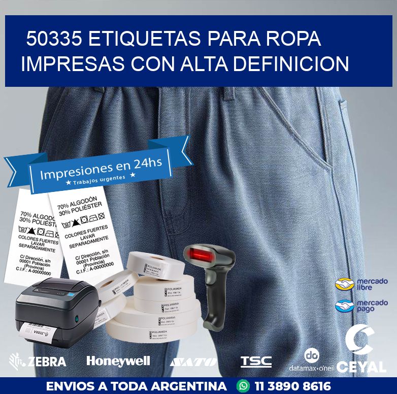 50335 ETIQUETAS PARA ROPA IMPRESAS CON ALTA DEFINICION