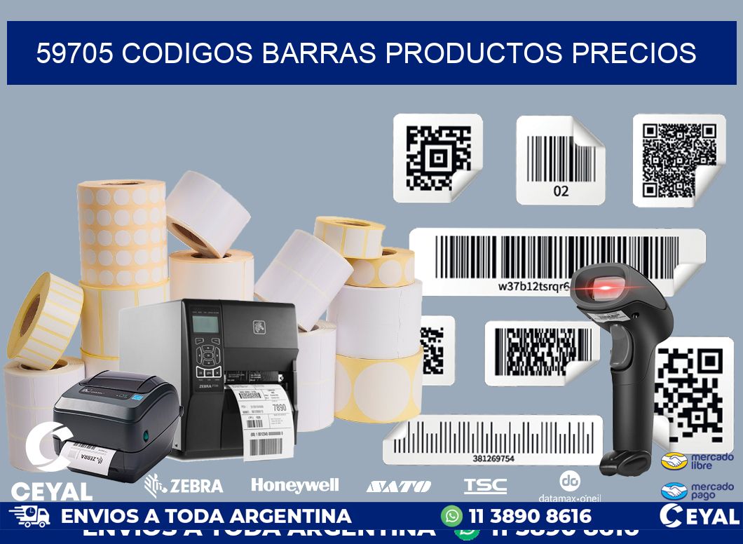 59705 CODIGOS BARRAS PRODUCTOS PRECIOS