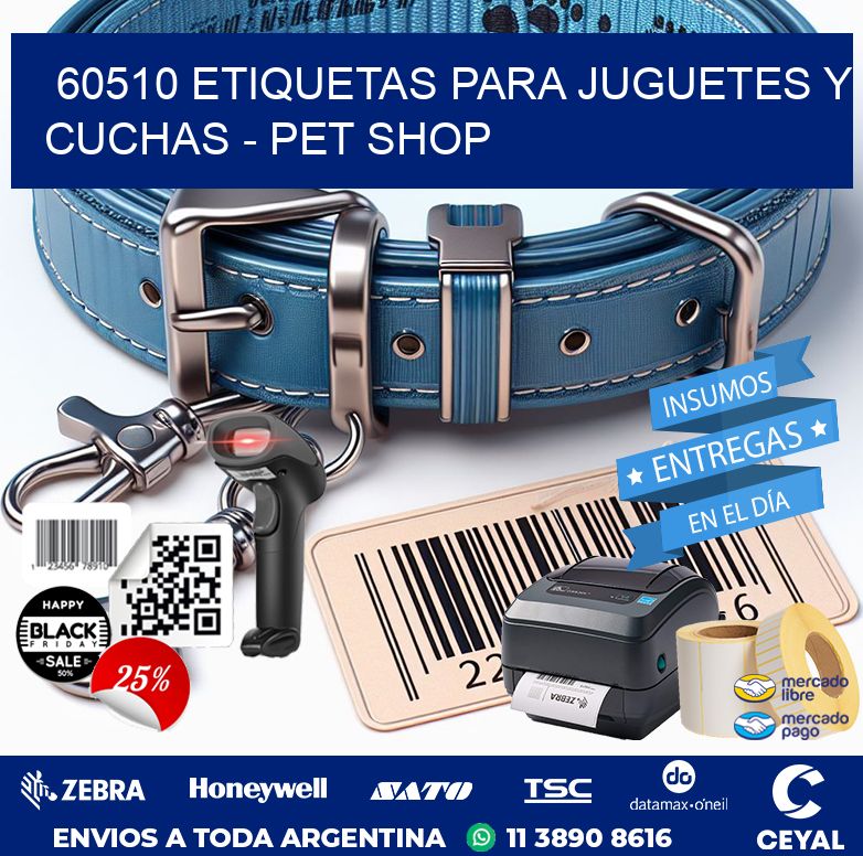 60510 ETIQUETAS PARA JUGUETES Y CUCHAS - PET SHOP