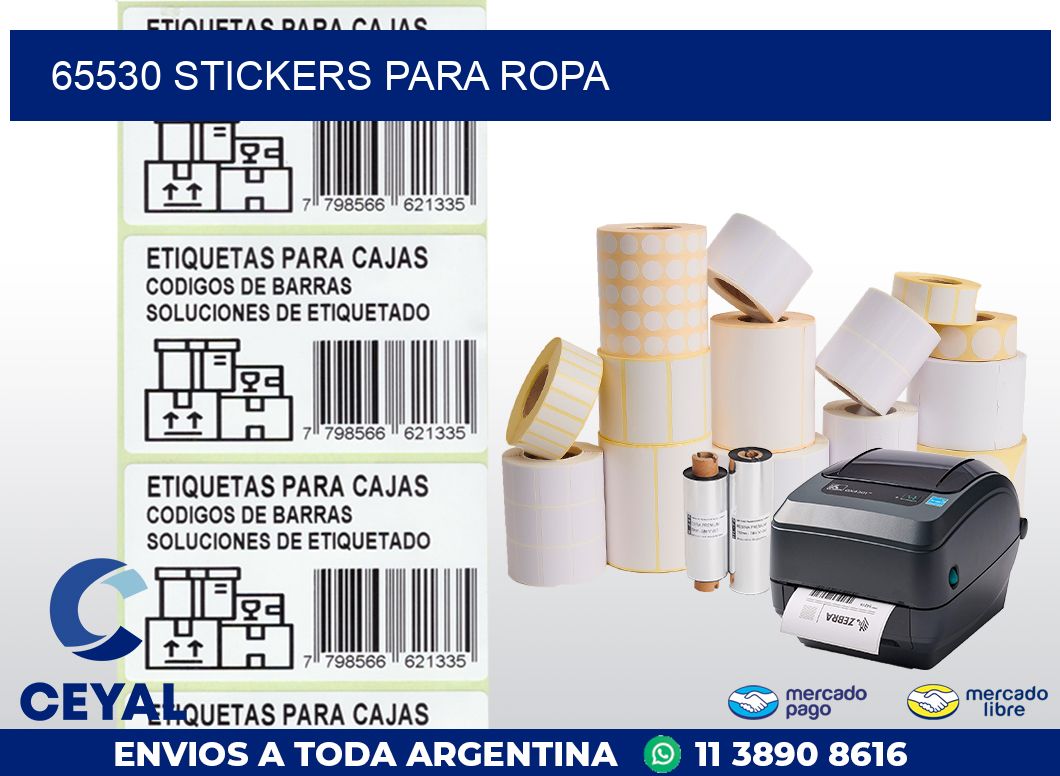 65530 STICKERS PARA ROPA