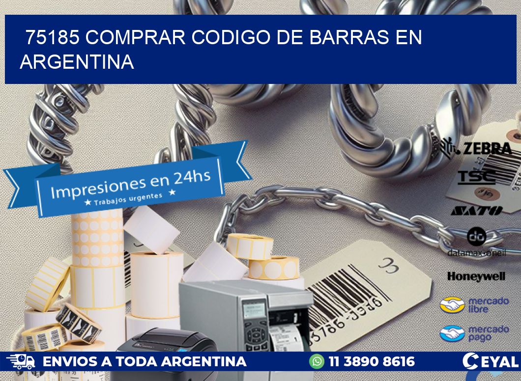 75185 Comprar Codigo de Barras en Argentina