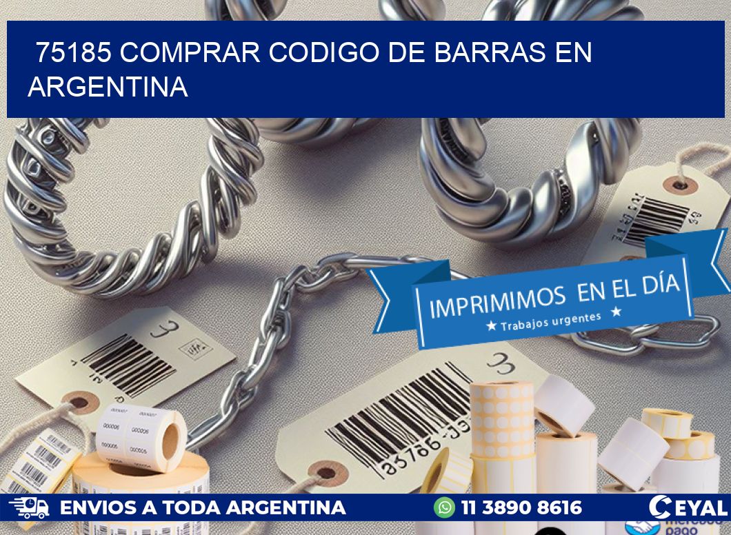 75185 Comprar Codigo de Barras en Argentina