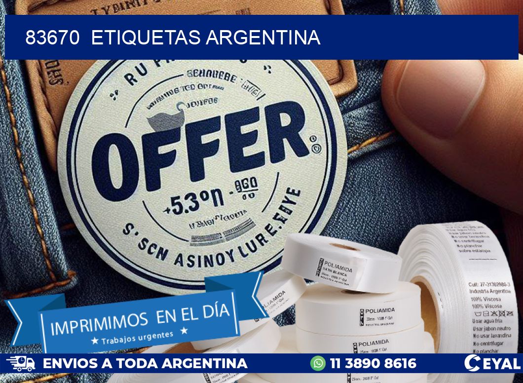 83670  etiquetas argentina