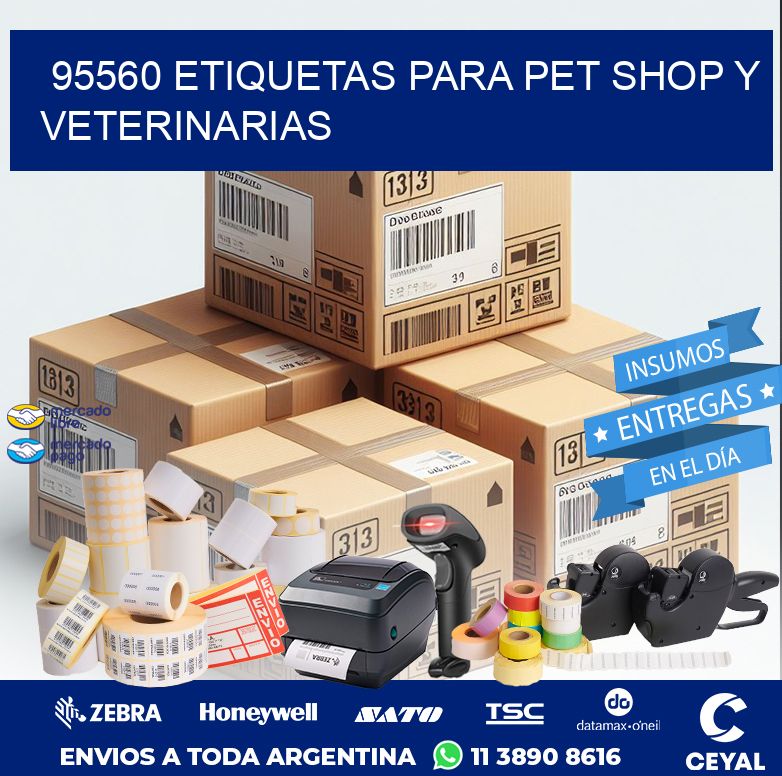 95560 ETIQUETAS PARA PET SHOP Y VETERINARIAS