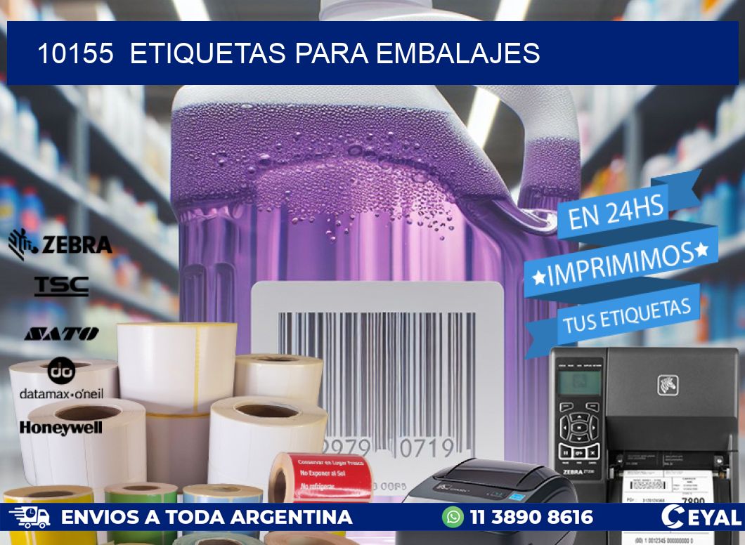 10155  ETIQUETAS PARA EMBALAJES